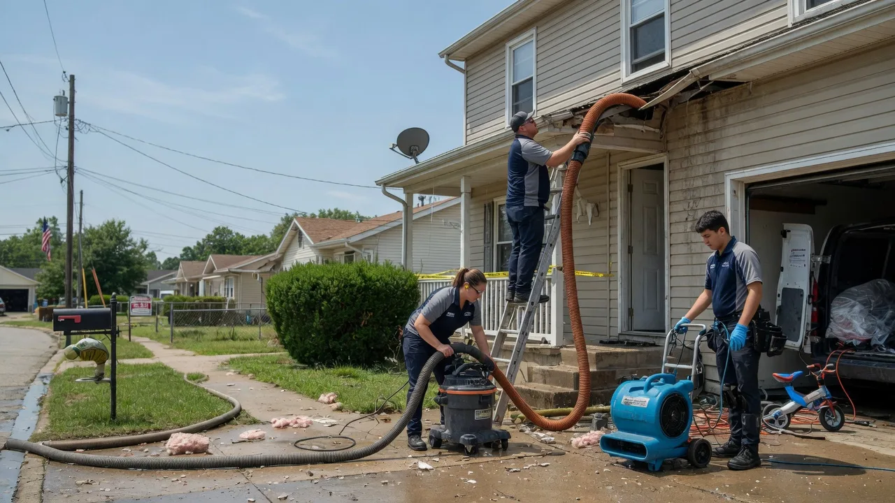 Water Damage Restoration in Union, WV near me